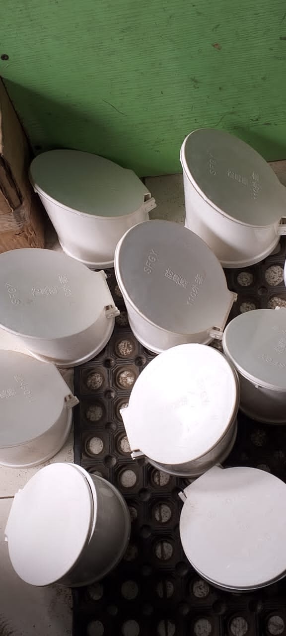 SFGY 110mm PVC Anti-Odor & Anti-Rodent Non-Return Flap Check Valve for Drainage